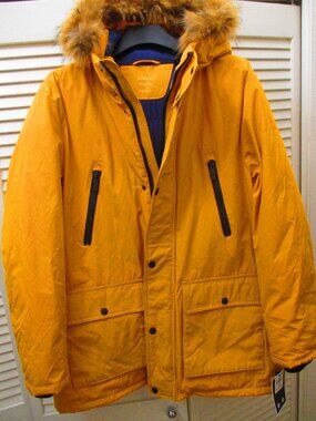 Macy's Club Room Ultra Heavy-Duty Parka, Faux Fur on Hood, Size XL, Brand New